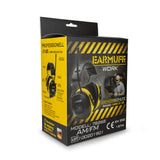 EARMUFF 31dB AM/FM/AUX - Yellow