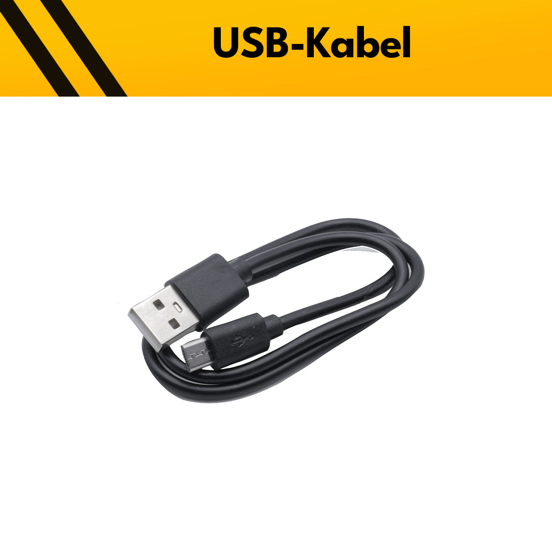 USB-Ladekabel passend zu allen EARMUFF Modellen mit Akku